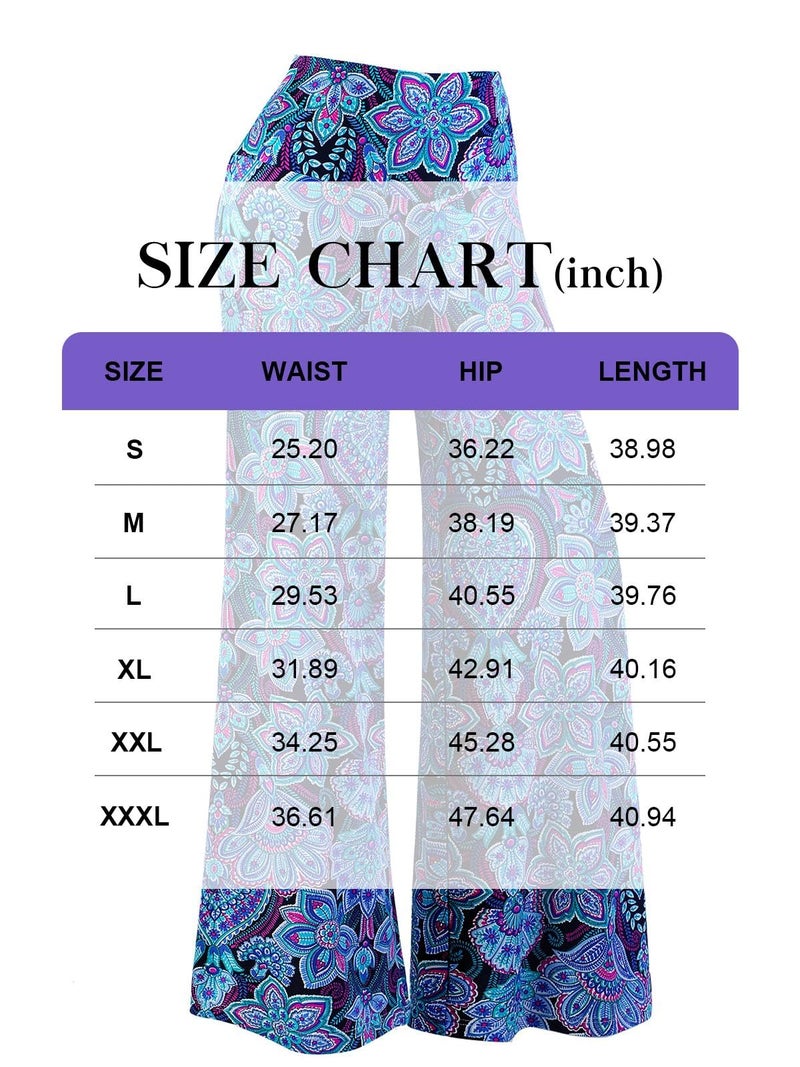 Arolina Women's Stretchy Wide Leg Palazzo Lounge Pants Casual Comfy High Waist Palazzo Pants - Image 5